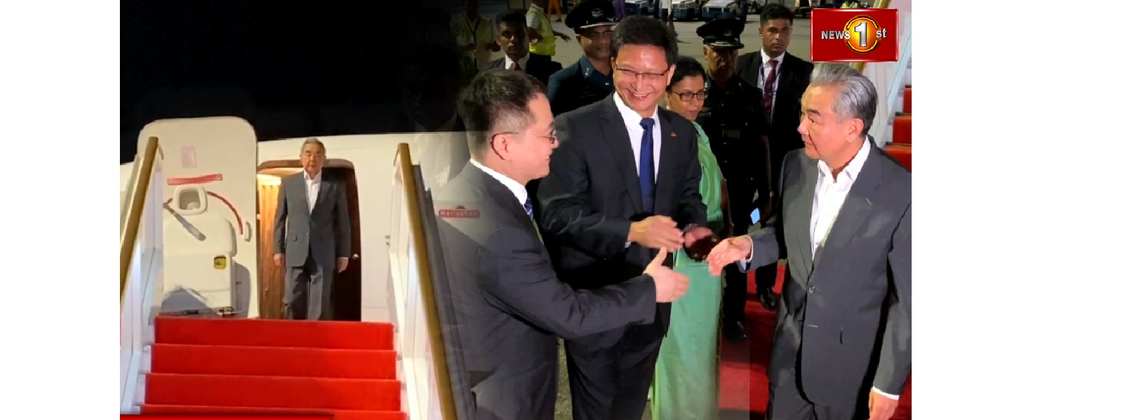 චීන විදේශ කටයුතු පිළිබඳ ඇමති දිවයිනට